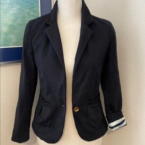 Juicy Couture One Button Blazer Navy
